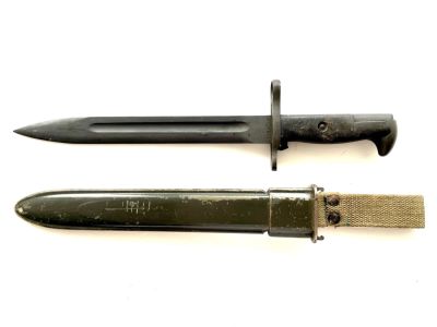 Штык к винтовке Гранд-1. Для Итальянской армии, 1945-1947 гг. 
Длина общая 365мм, длина 