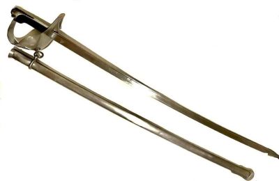 Сабля итальянской кавалерии образца 1888 Года. 
Использовалась в годы Первой Мировой войны. 