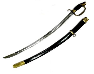 Шашка строевого начальствующего состава образца 1940 года. 
Златоустовская оружейная фабрика.