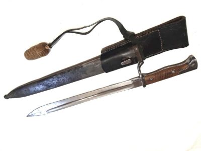 Штык к винтовке Маузера , обр. 1898 года . Модель 
