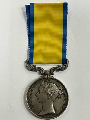 Медаль участникам операции на Балтике в период Крымской войны. 1854-1855 гг. Англия.