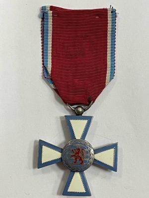 Крест заслуг. Люксембург. Серебро, эмаль.