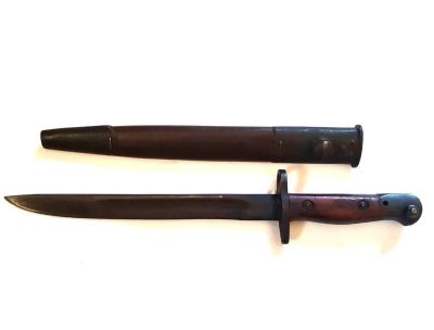 Штык Австралийский обр. 1944 года. 
(Мк1) к пистолету-пулемету системы Оуэна Мк1. 
