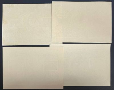 1957. Филвыставка. Блоки. Четыре типа.