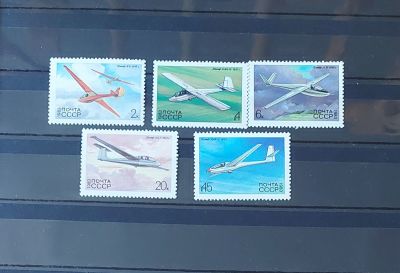 1983г. История советского планеризма, серия, Состояние **. Кат №5299-5303