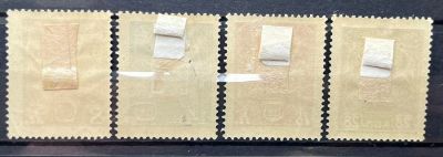 1928 10-леие КА и ВМФ, серия из старой коллекции, . состояние *. Кат.№217-220