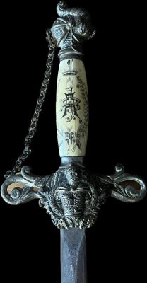 Масонская рыцарская шпага. Парадная\ритуальная. конец 19 начало 20 вв.