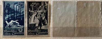 2 марки Испания чистые.