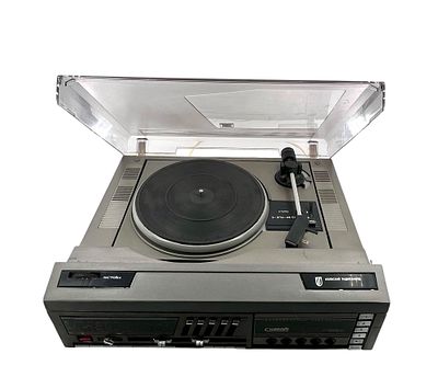 Радиола "Сириус РЭ226 стерео". СССР. Высота - 15 см, ширина - 36 см, длина - 43 см.