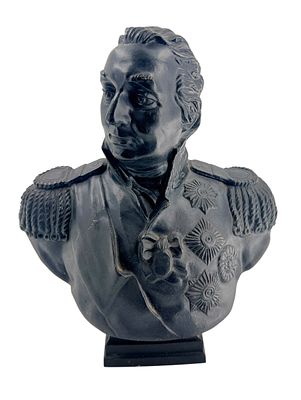 Оригинальный бюст. Кутузов М.И. Касли. Чугун. СССР, 1956 год. Высота 31 см, основание 25,5 см. 