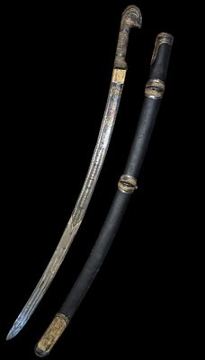 Шашка грузинская. Кавказ. Россия XIX век. Вручена подполковнику князю Баратову Александру 