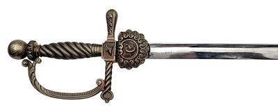 Sword for Private Railways Officialscivil of the First to Third Category Model 1891. Straight 