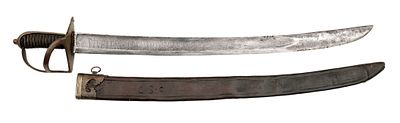 Savoy Infantry Sabre for Soldiers and Non-Commissioned Officers, Model 1775. A wide, slightly 