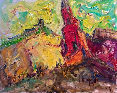 Федотов Сергей Геннадьевич. Картина "Вихри враждебные веют над нами". 2004 г. По революционной 