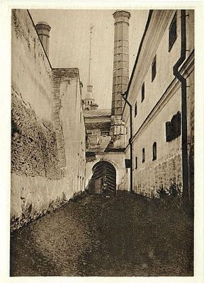 Ленинград. Петропавловская крепость. Вход во внутренний двор (около Трубецкого бастиона).