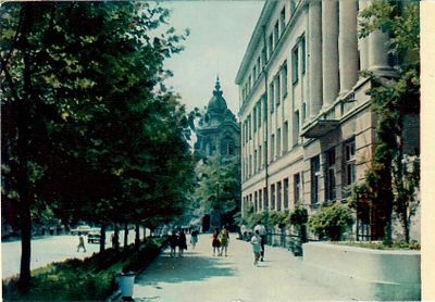 Одесса. Улица Ленина. Фото А. А. Подберезского.