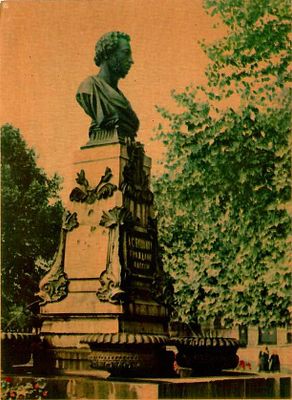 Одесса. Памятник А. С. Пушкину. Фото Ф. Федорова.