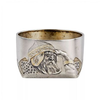 Mikhail Tarasov. Silver salt cellar Heroic Outpost. Mikhail Tarasov. Silver salt cellar Heroic 