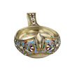 Russian silver kovsh. Strulev N.F. 1896. Russian silver kovsh with enamel pattern, made in Image - 6