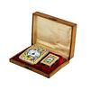SILVER CIGARETTE CASE AND MATCHBOX WITH CLOISONN&Eacute; ENAMEL.MOSCOW, MASTER V. AKIMOV, 1899–1908. A Image - 10