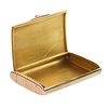 Russian gold 14 K cigarette case. Beilin & Son Factory. St. Petersburg, 1908–1917. An elegant Image - 5
