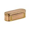 Snuffbox in two-tone gold. France. The turn of the 19th-20th centuries. Strict and elegant Image - 6