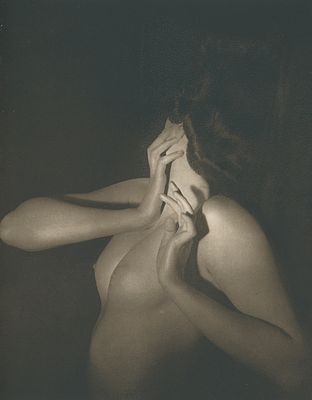 Nude Vandyck photogravure by Walter Bird, 1943. Nude Vandyck photogravure by Walter Bird, 1938 