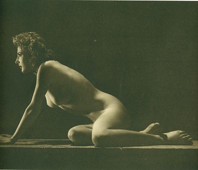 Nude by John Everard. C1941. Photogravure from Judgement of Paris. 9.5 x 7.125 in