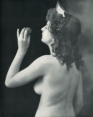 Nude by Ernst Scneider. C1908. Ernst Schneider (1881–1959) was a celebrated German studio 