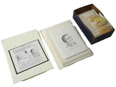 LARGE COLLECTION OF GOLDA MEIR ENVELOPES AND PRINTS. A large collection of vintage limited 