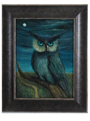 ATTR TO GERTRUDE ABERCROMBIE AMERICAN OIL PAINTING. Attributed to Gertrude Abercrombie, American 