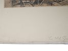 ETCHING ON PAPER BY ANTON SCHUTZ NEW YORK THE OLD GUARD. An etching on paper by Anton Schutz Изображение - 4