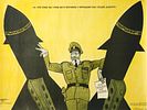 SOVIET PROPAGANDA POSTER BY JOSEPH EFIMOVSKY 1981. A 1981 Soviet propaganda poster by Joseph Image - 1