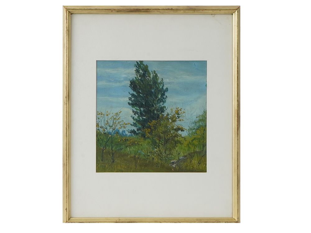 AMERICAN LANDSCAPE PAINTING BY XAVIER J. BARILE. Xavier J. Barile, American, 1891 to 1981, an 