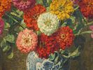 BELGIAN STILL LIFE OIL PAINTING BY OSWALD POREAU. Oswald Poreau, Belgian, 1877 to 1955, an oil Image - 1