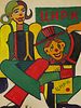 KONSTANTIN VYALOV SOVIET ERA CIRCUS POSTER PAINTING. Konstantin Vyalov, Russian, Soviet, 1900 to Image - 1