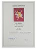 MID CENTURY INDIAN SCHOOL MANJIT BAWA PAINTING. A mid-century Indian School painting, rendered Image - 4