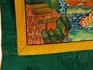 ANTIQUE CHINESE THANGKA PAINTING BUDDHA SHAKYAMUNI. An early 20th-century Chinese hand-painted Image - 4