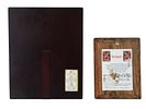 LOT OF RUSSIAN MOTHER OF GOD PAINTED ICONS W COA. A lot of two Russian Orthodox hand painted Image - 3