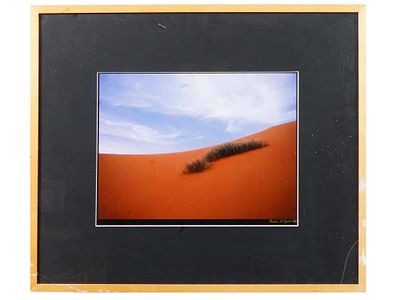 SAUDI ARABIAN PHOTO BY MADEHA AL AJROUSH SIGNED. Madeha al Ajroush, Saudi Arabian, born 1955 