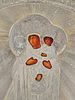 19 C RUSSIAN ICON JOY OF ALL WHO SORROW IN SILVER RIZA. An antique 19th century Russian Orthodox Image - 3