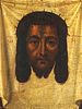 ANTIQUE RUSSIAN GILT SILVER ICON MANDYLION BY SAZIKOV. An antique Russian parcel-gilt silver Image - 1