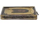 ANTIQUE RUSSIAN GILT SILVER ICON MANDYLION BY SAZIKOV. An antique Russian parcel-gilt silver Image - 4