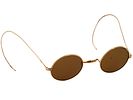GOLD PLATED JOHN LENNON BEATLES MANNER ETCHED GLASSES. Gold plated John Lennon manner glasses Image - 4