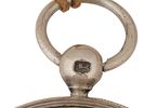 ANTIQUE ENGLISH SILVER POCKET WATCH W KEY 18TH C. An antique English silver pocket watch with a Image - 9
