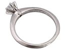 LOT OF TWO TIFFANY AND CO PLATINUM RINGS WITH DIAMONDS. A lot of two Tiffany and Co platinum Image - 3