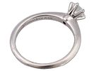 LOT OF TWO TIFFANY AND CO PLATINUM RINGS WITH DIAMONDS. A lot of two Tiffany and Co platinum Image - 4