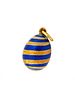 RUSSIAN ST PETERSBURG 14K GOLD ENAMEL EGG PENDANT. A Russian St. Petersburg, 1898 to 1904, 14K Image - 2