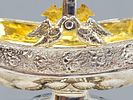 ANTIQUE EARLY 19TH C RUSSIAN SILVER SERVICE BASKET. An antique early 19th century Imperial Image - 9