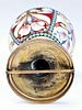 RUSSIAN 84 GILT SILVER SHADED ENAMEL EASTER EGG. A Russian gilt silver shaded enamel Easter egg Image - 2